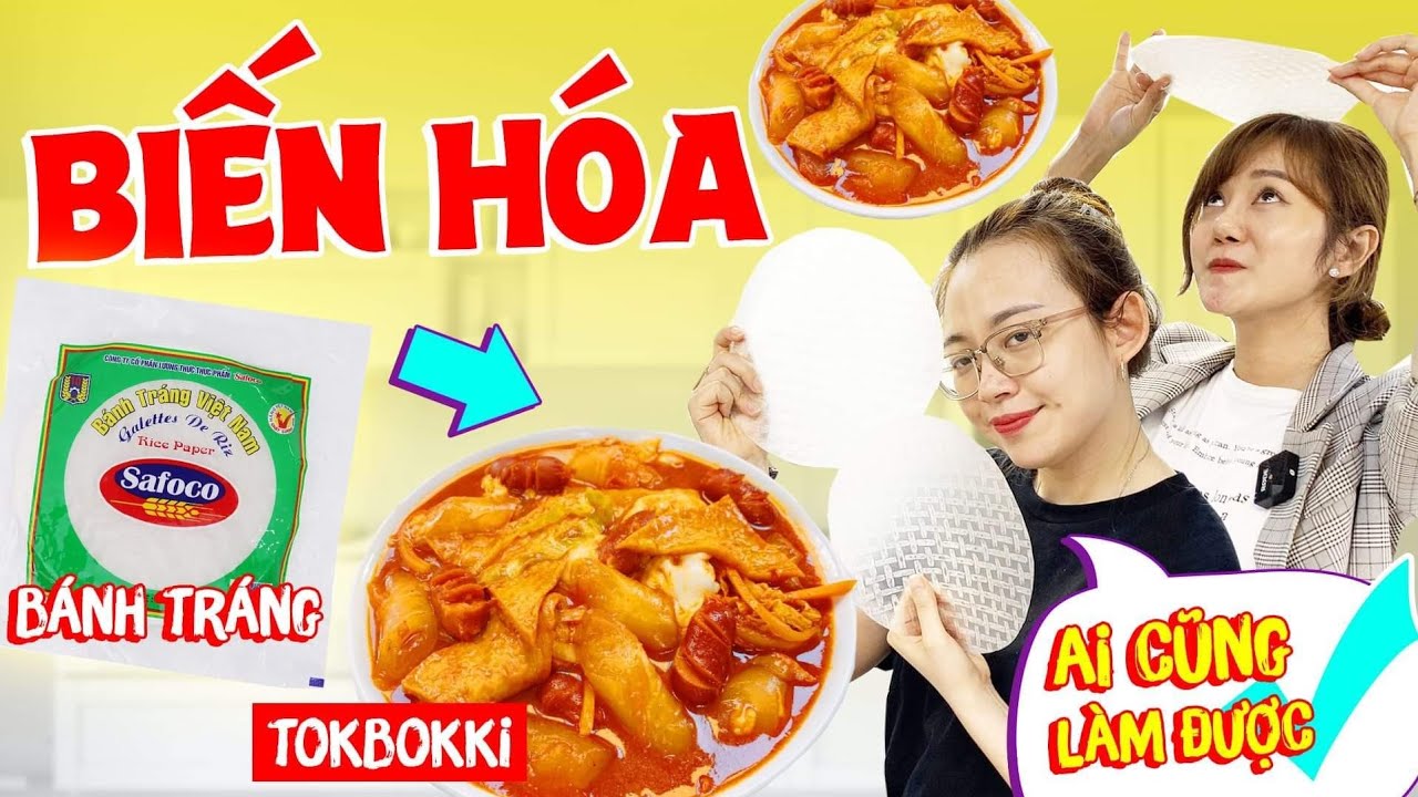 V&agrave;o Bếp C&ugrave;ng Hải Yến: Biến ho&aacute; B&Aacute;NH TR&Aacute;NG th&agrave;nh TOKBOKKI ai cũng l&agrave;m được!