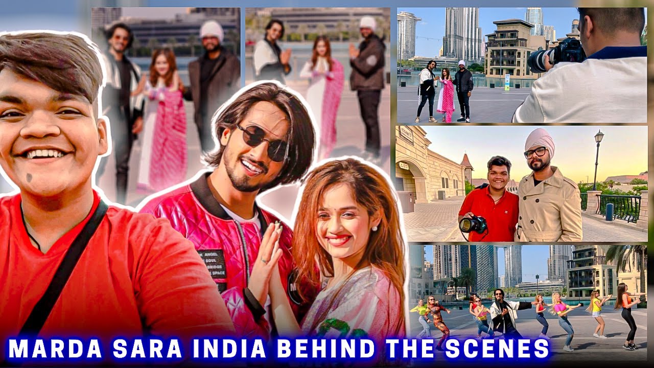 Marda Sara India Bts (Behind The Scenes) - Smileplease | @MrFaisu @jannatzubairrahmani956