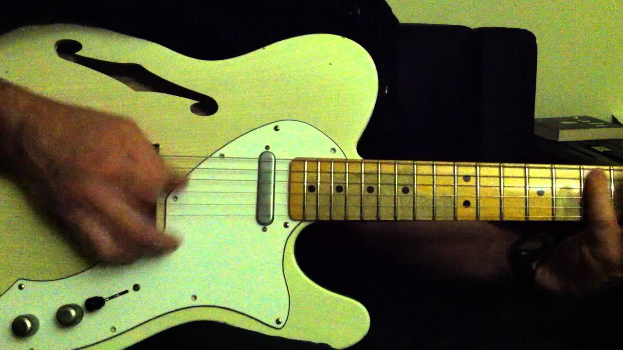 MJT Thinline Telecaster