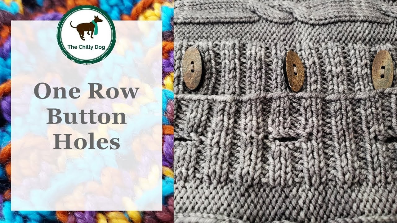 One Row Buttonhole