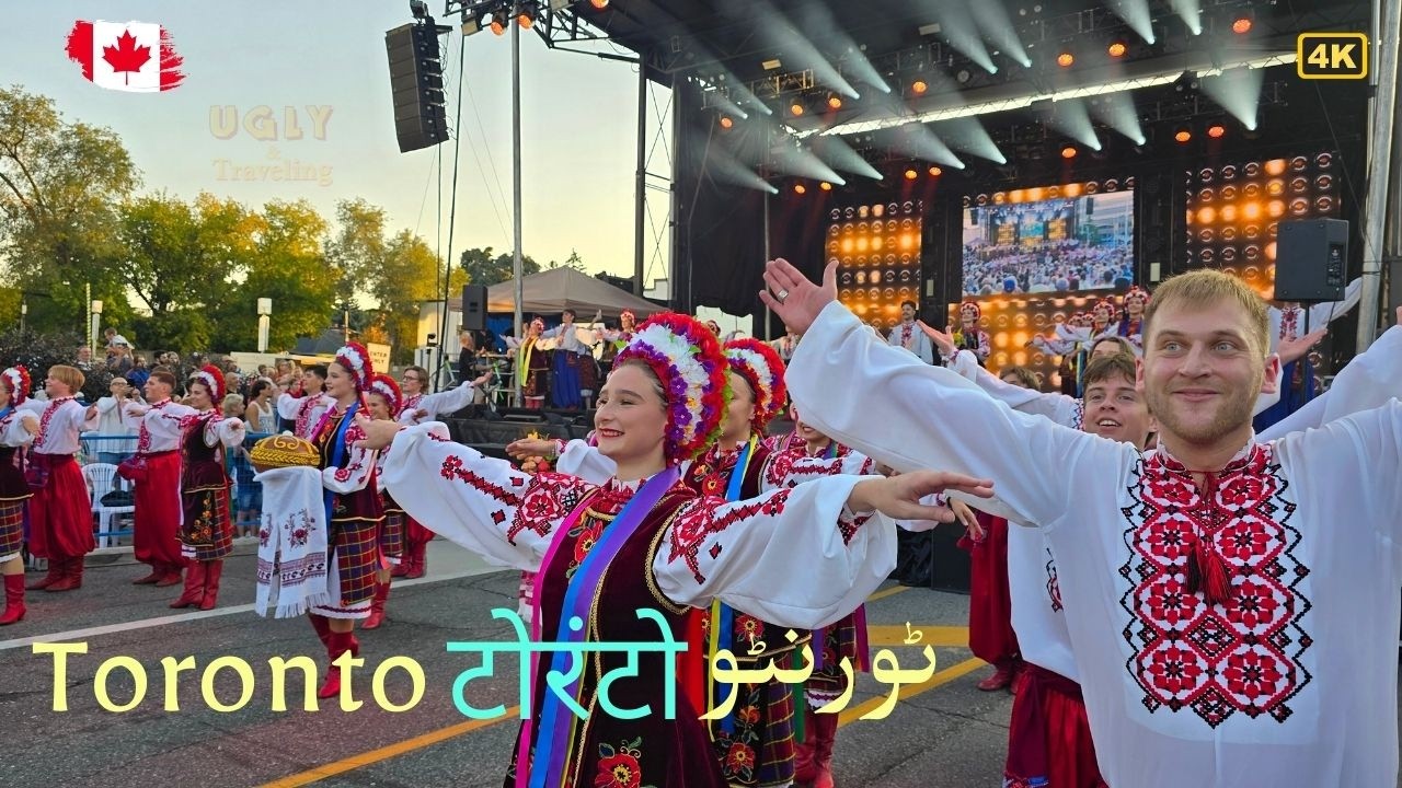 Ukrainian Festival in Toronto Canada (Urdu/ Hindi Vlog)