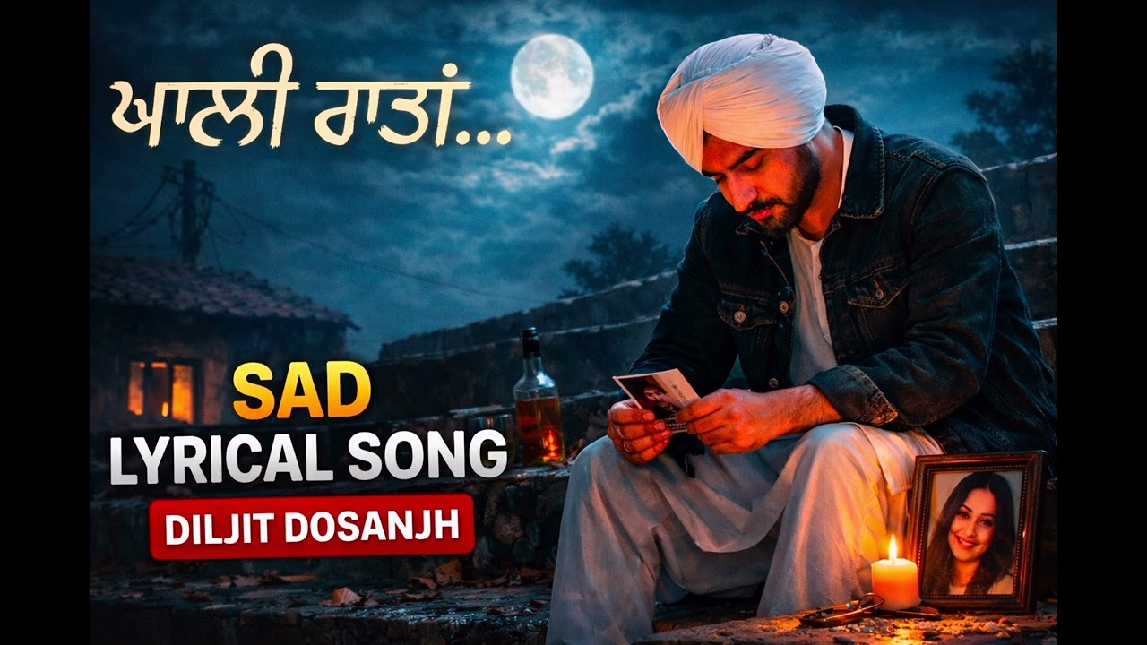 Khaali Raatan 💔 | Sad Punjabi Song 2026 | Heartbreak Lyrical Video | Punjabi Emotional Song