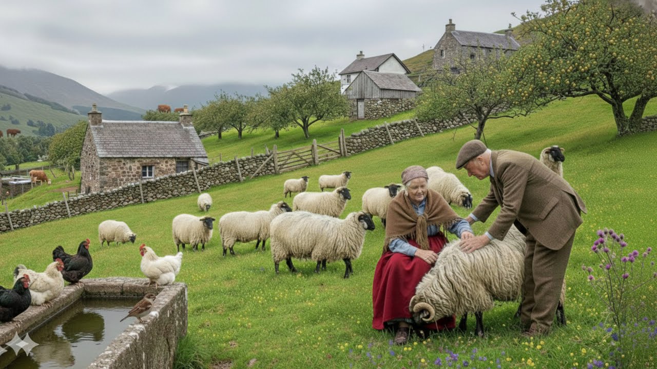 Simple life – The peaceful sounds of a beautiful Swiss farm, raising livestock and poultry.
