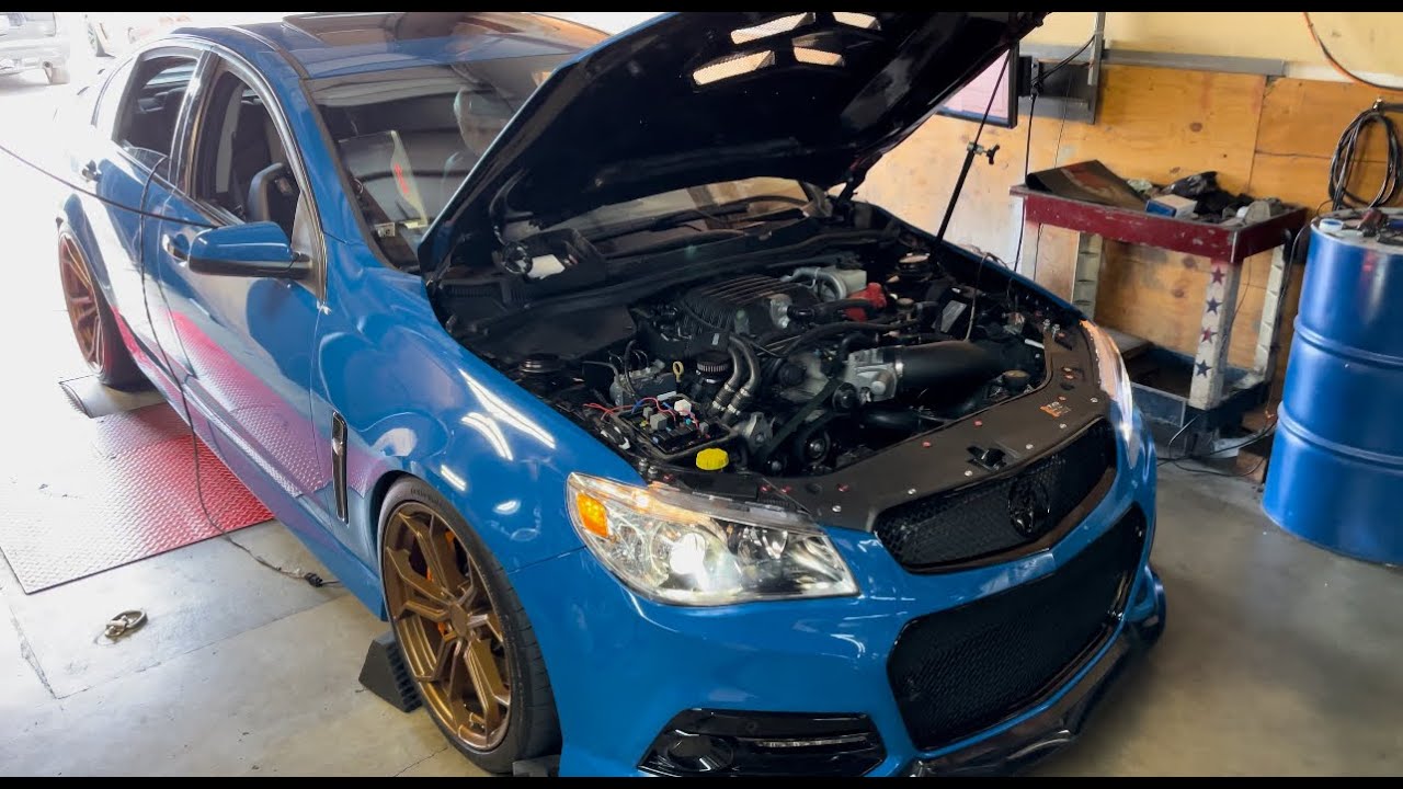 SUPERCHARGED CHEVY SS DYNO DAY !!!