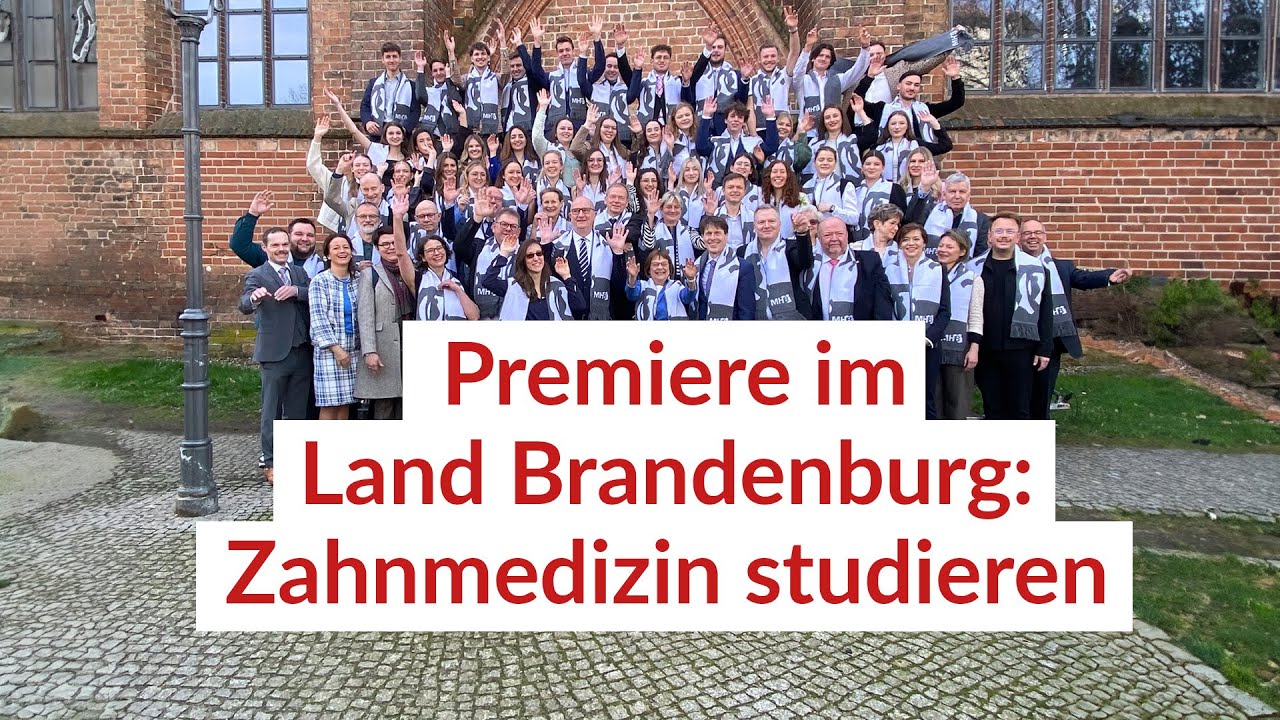 Premiere im Land Brandenburg: Zahnmedizin studieren