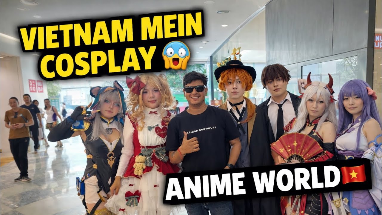 Vietnam Mein Cosplay Culture 😍 | Anime Lovers 🇻🇳 | Crazy Cosplay Scene You Must See 