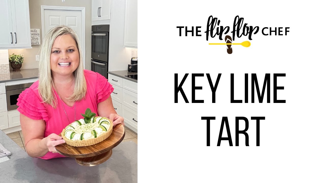 Key Lime Tart with Pampered Chef's Key Lime Dessert Mix!