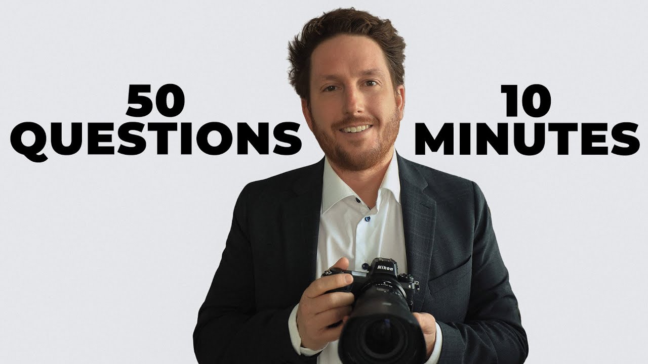 50 WEDDING PHOTOGRAPHY QUESTIONS IN 10 MINUTES
