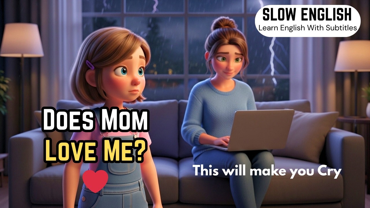 Does mom love me? | Slow  English | Easy English Practice #easyenglish #slowenglish #bedtimestories