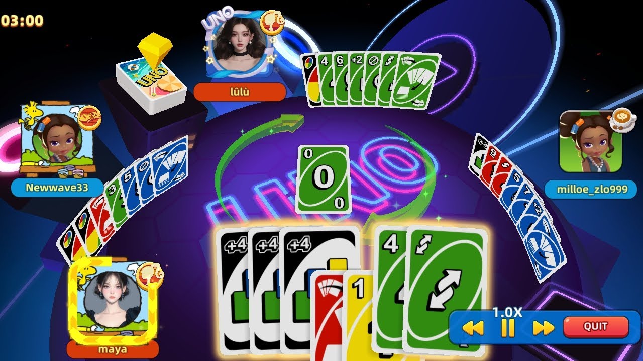 UNO! Mobile Game | Go Wild ×80 & ×8 💯 #uno #games #mobilegame