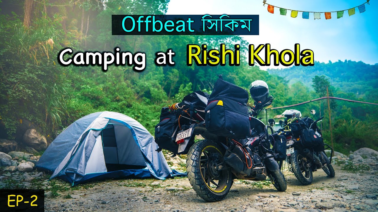 Offbeat Sikkim , Rishikhola Camping | Sillery gaon to Rishikhola by Bike #sikkim