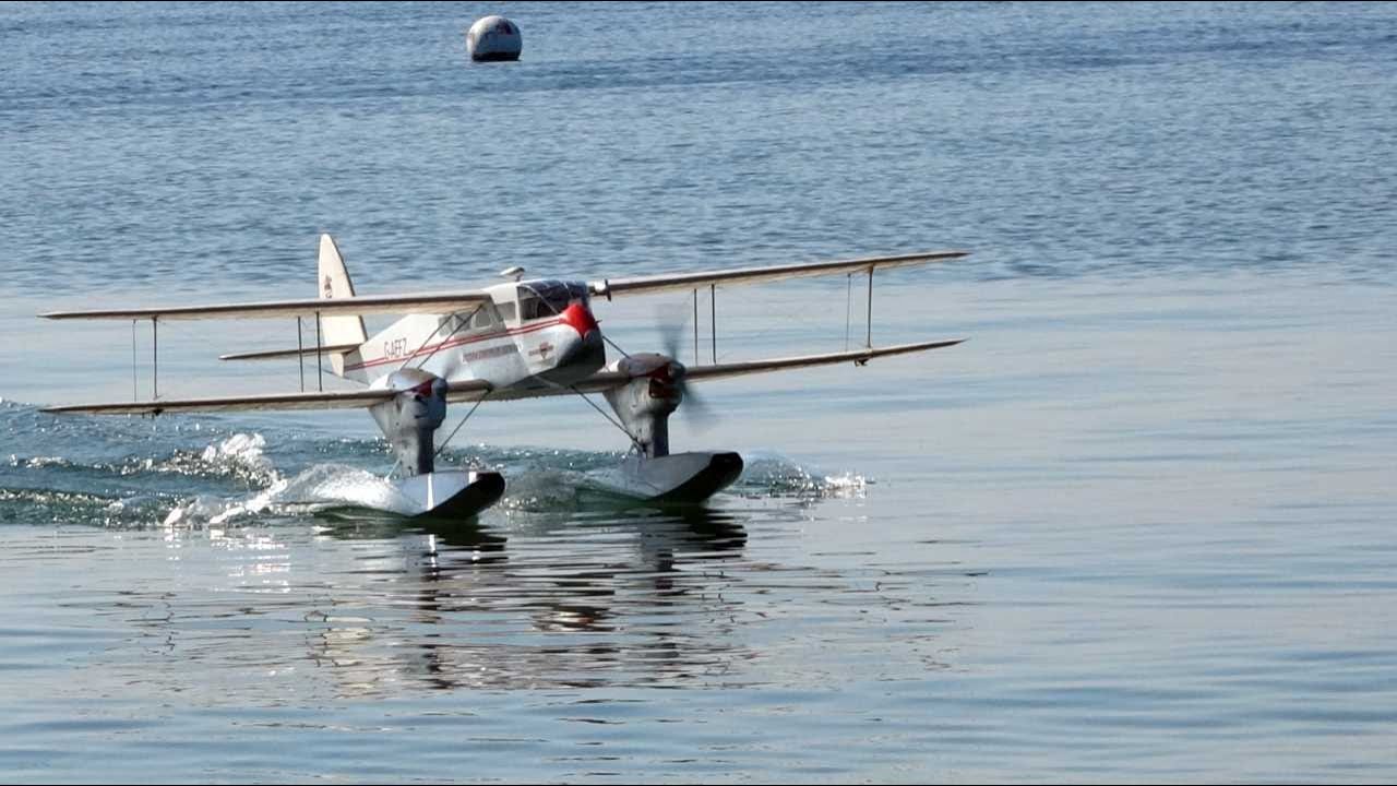 DH Dragon Rapide - Wasserflug Hagnau Bodensee