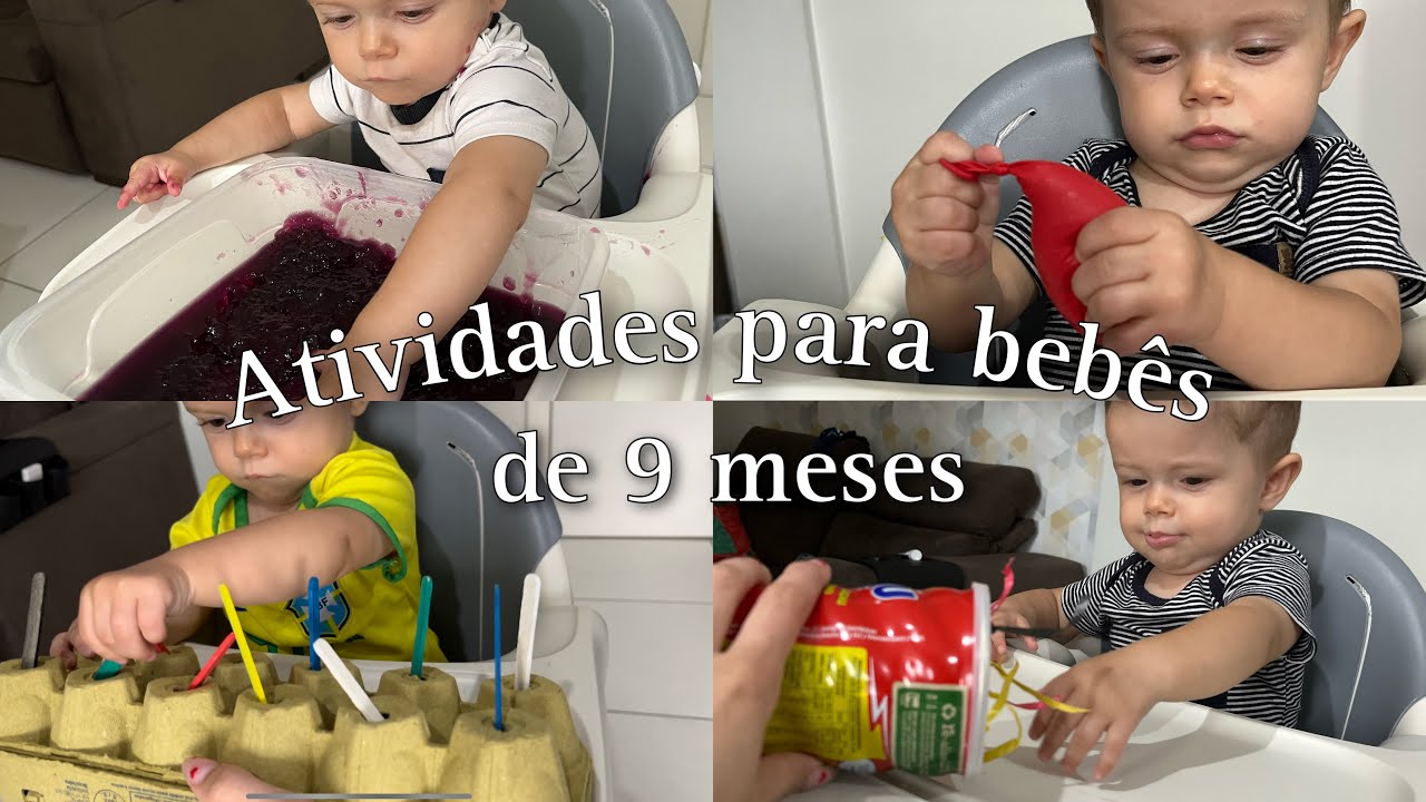 ATIVIDADES PARA BEBÊS DE 9 MESES |Ana Paula de Costa