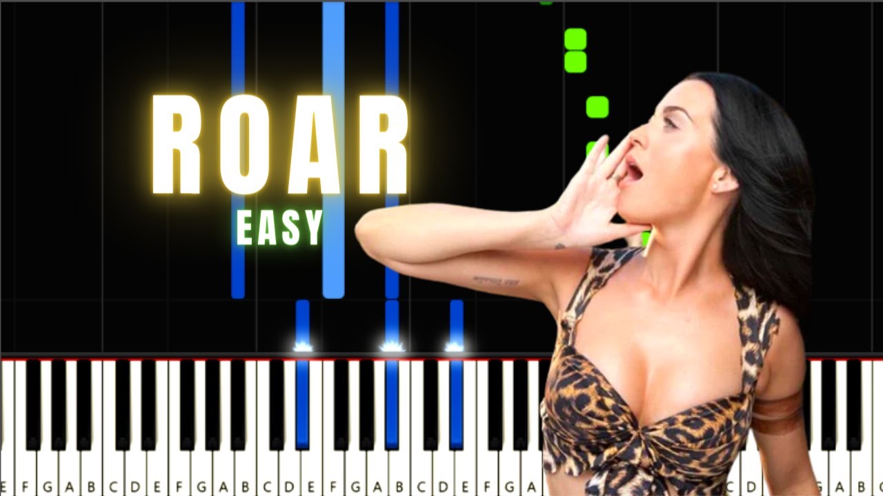 Katy Perry - Roar - Piano - Tutorial - EASY