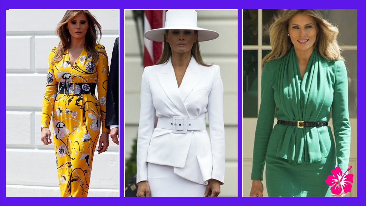 Los MEJORES OUTFITS de MELANIA TRUMP / Aloha Tv