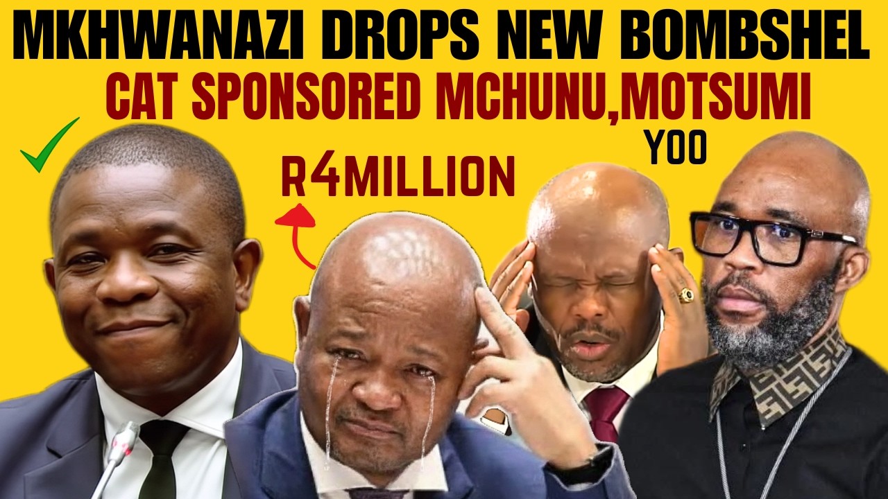GENERAL MKHWANAZI DROPS ANOTHER BOMBSHELL EXPOSING MCHUNU STEVE MOTSUMI CAT MATLALA