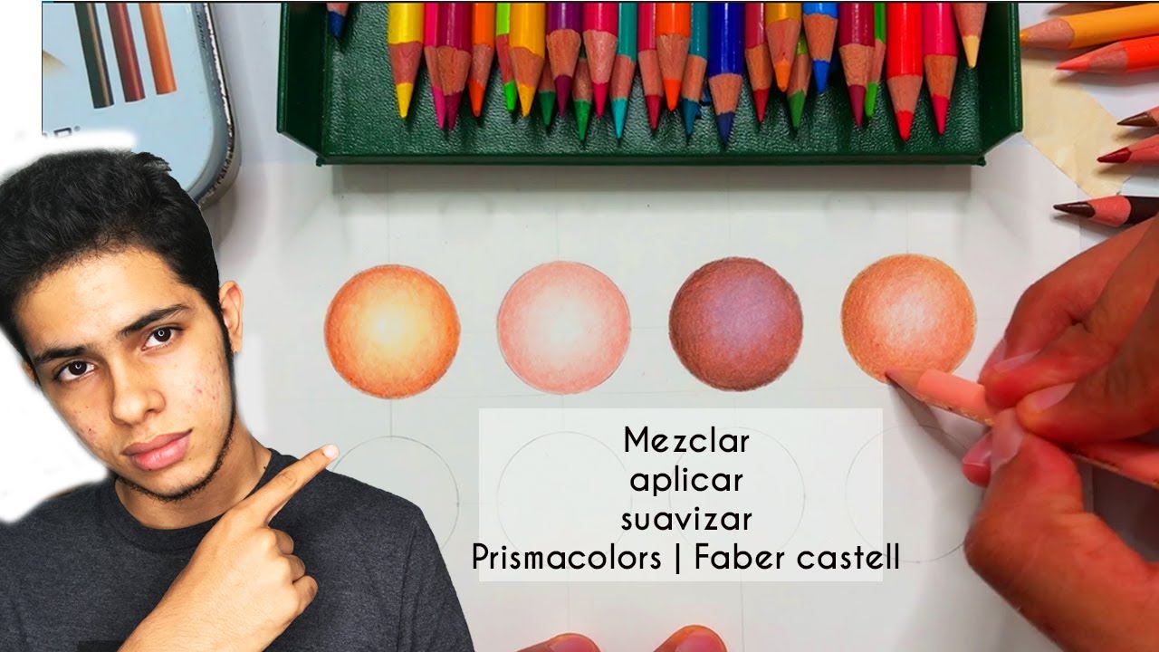 Colores Piel Con Prismacolors Y Faber Castell | Como hacer tonos piel