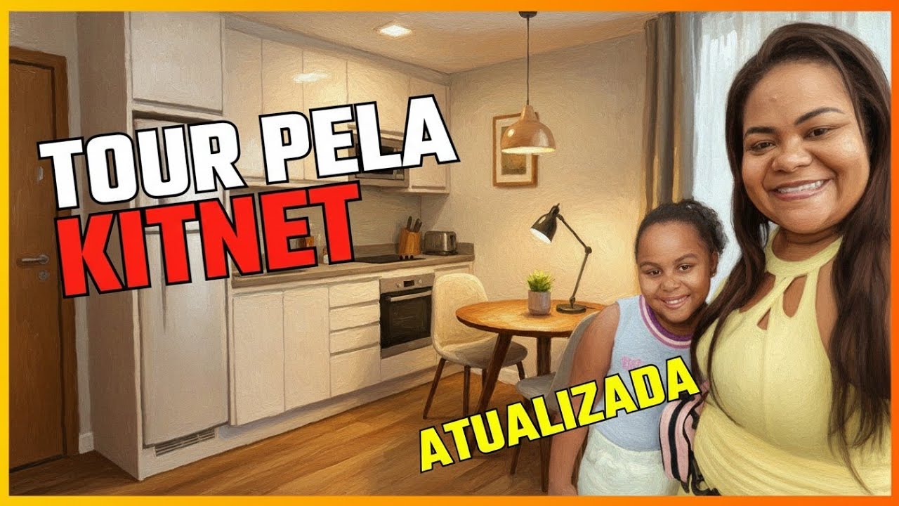 CONQUISTAMOS NOVOS MÓVEIS (TOUR COMPLETO PELA KITNET 2026 ) #kitnet #recomeços #familia #minasgerais