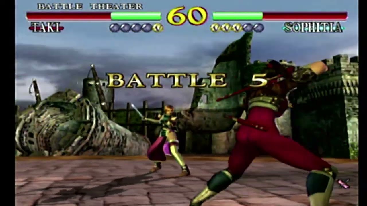 Soul Calibur (Dreamcast) - Таки против Софитии IV