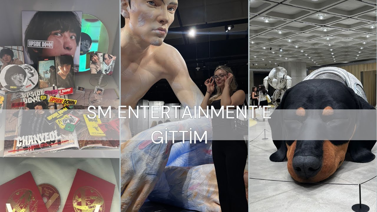 SM ENTERTAINMENT'E GİTTİM! HAUS Nowhere pop-up🐾, SM Entertainment🎶#seul #güneykore #vlog #aleynaunal