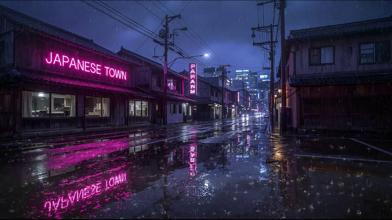 Night Rain Ambience 🌙 Lofi Beats for Focus, Relax & Quiet Moments #85