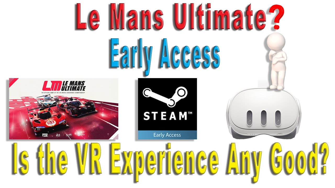 Le Mans Ultimate – Ранний доступ – Текущее состояние VR-опыта!