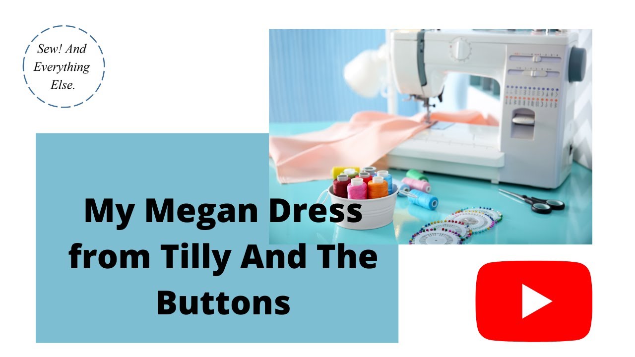 MY TILLY AND THE BUTTONS MEGAN DRESS Sewing Pattern From Love at First Stitch. See my sewing blog