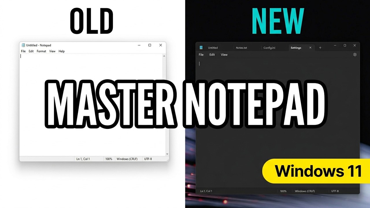 Windows 11 Notepad Tutorial | Exploring the New Features of Windows 11 Notepad