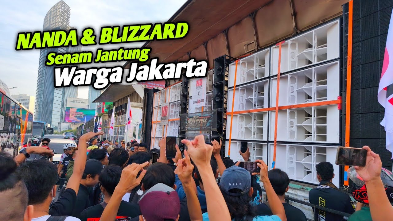 Giliran Carreta BLIZZARD & NANDA bikin Heboh JAKARTA 🔥pelantikan Presiden Prabowo Terhoreg di Dunia