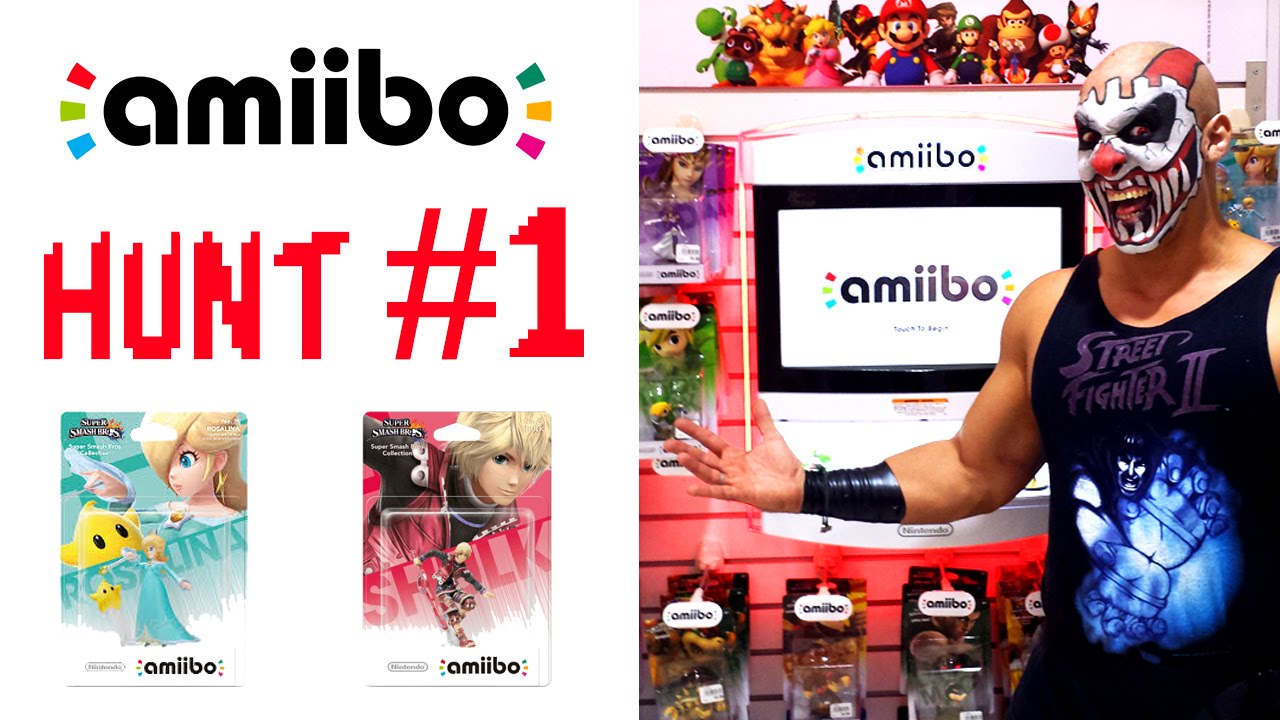 Amiibo Hunt #1 - Karcamo gaming - Hunting for Rosalina & Shulk