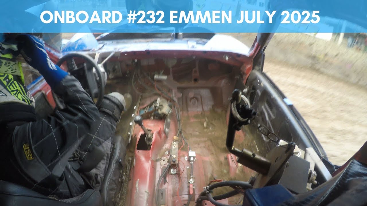 Onboard with #232 Jesse Brouwer - Leftovers Teamrace Speedway Emmen 13-7-2025