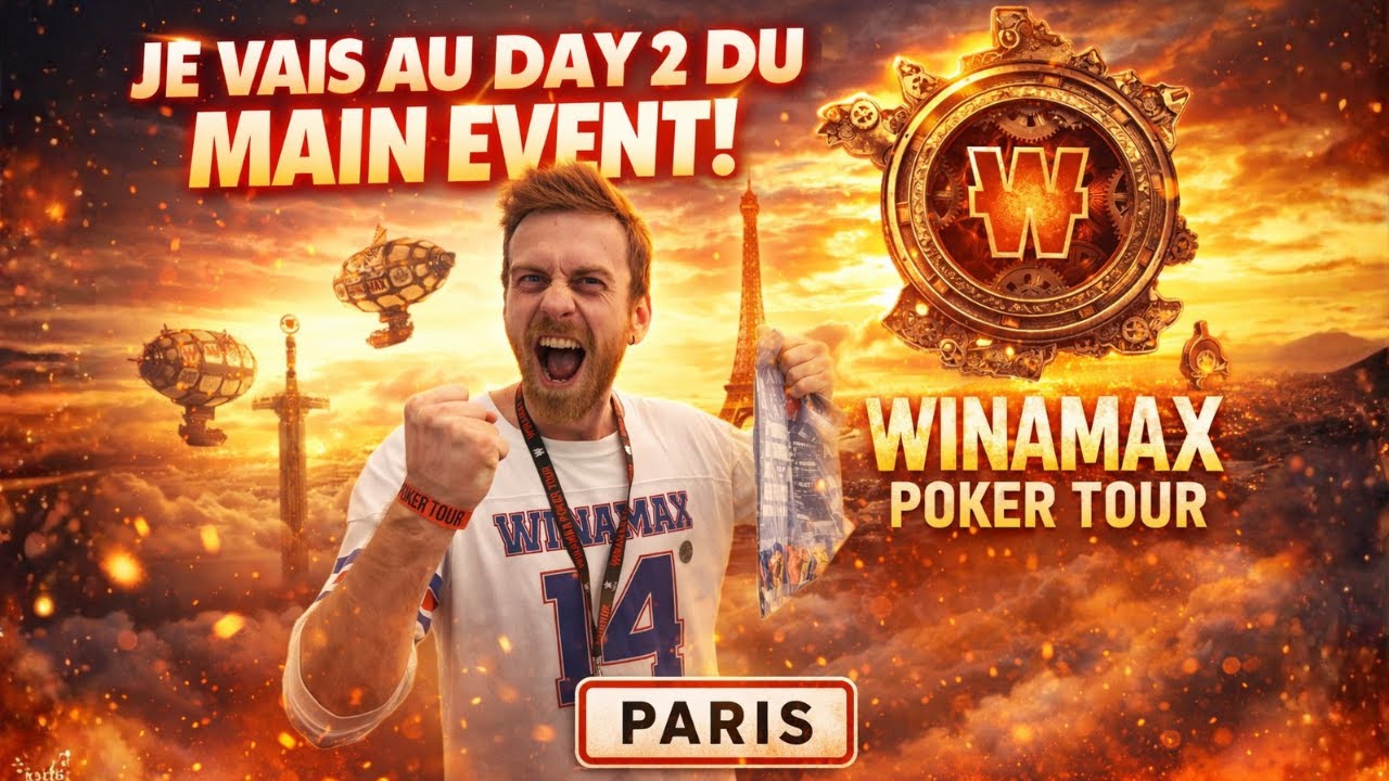 JE BLUFF RAYMOND DOMENECH AU WINAMAX POKER TOUR DE PARIS ! (Vlog WIPT #2)