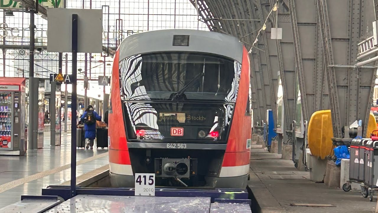 Mitfahrt in der RB 34 von Frankfurt Hbf bis Frankfurt West