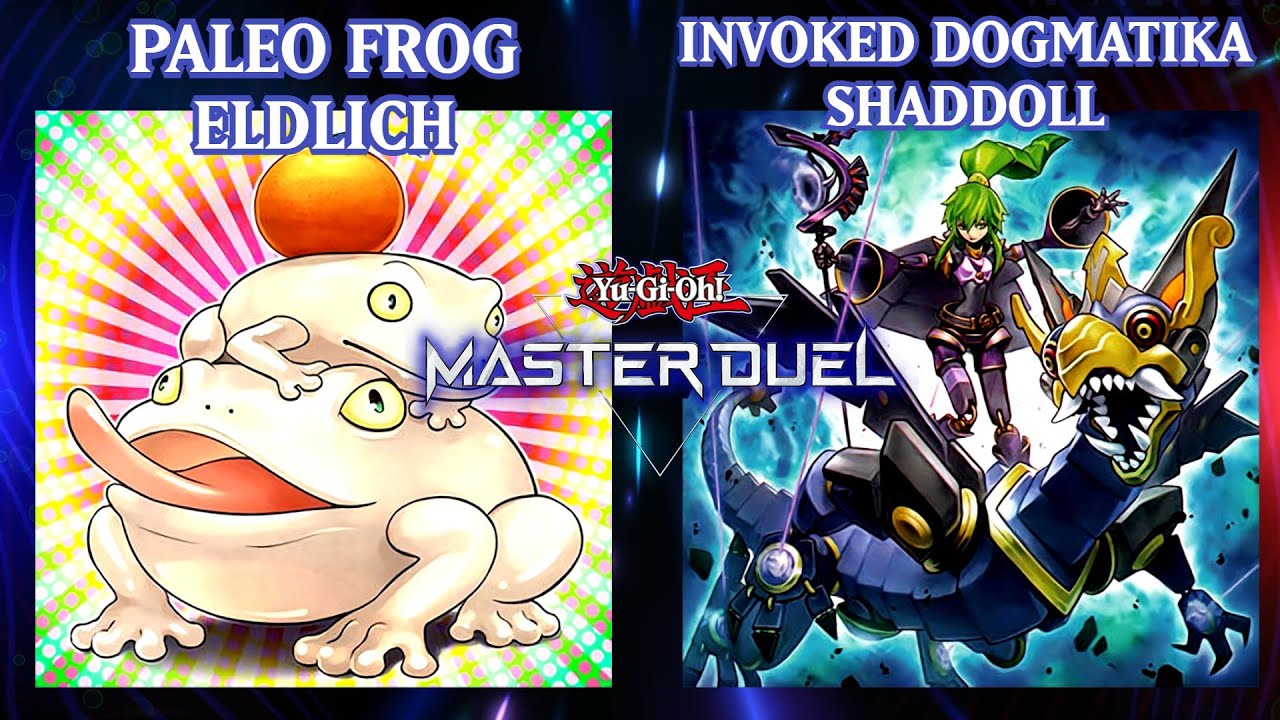 Paleo Frog Eldlich vs Invoked Dogmatika Shaddoll | Master Duel
