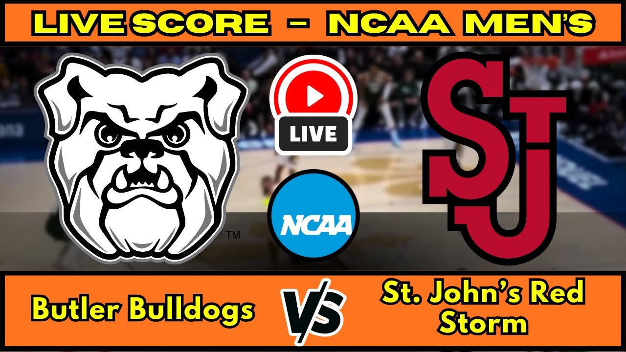 🔴 Butler Bulldogs vs St. John&rsquo;s Red Storm | NCAA Men&rsquo;s Basketball | Live Score Update Jan 6