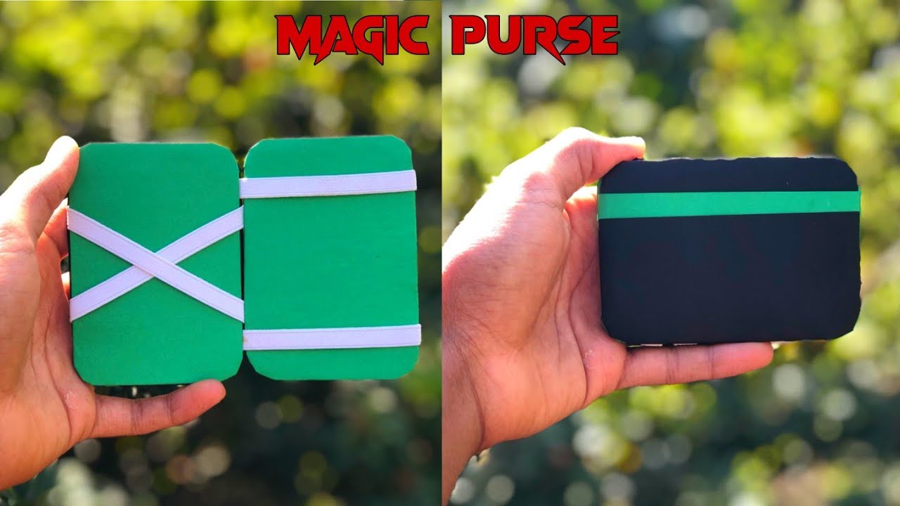 How to make a magic purse using cardboard || cardboard life hack