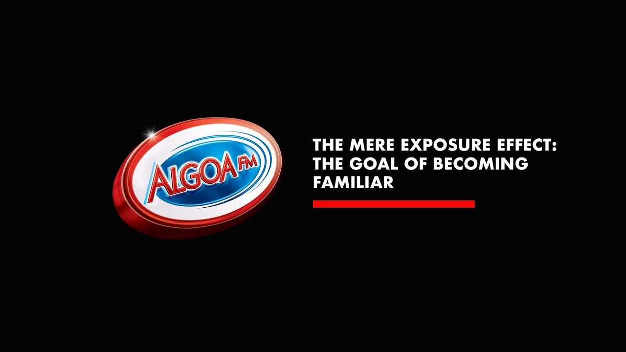 The Mere Exposure Effect: the goal of becoming familiar