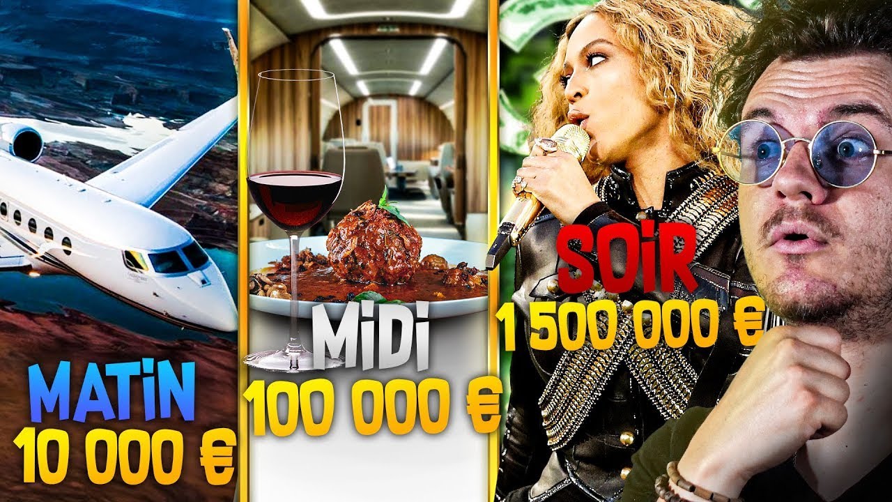Vivre 24H Comme un Milliardaire : COMBIEN ÇA COÛTE ?!