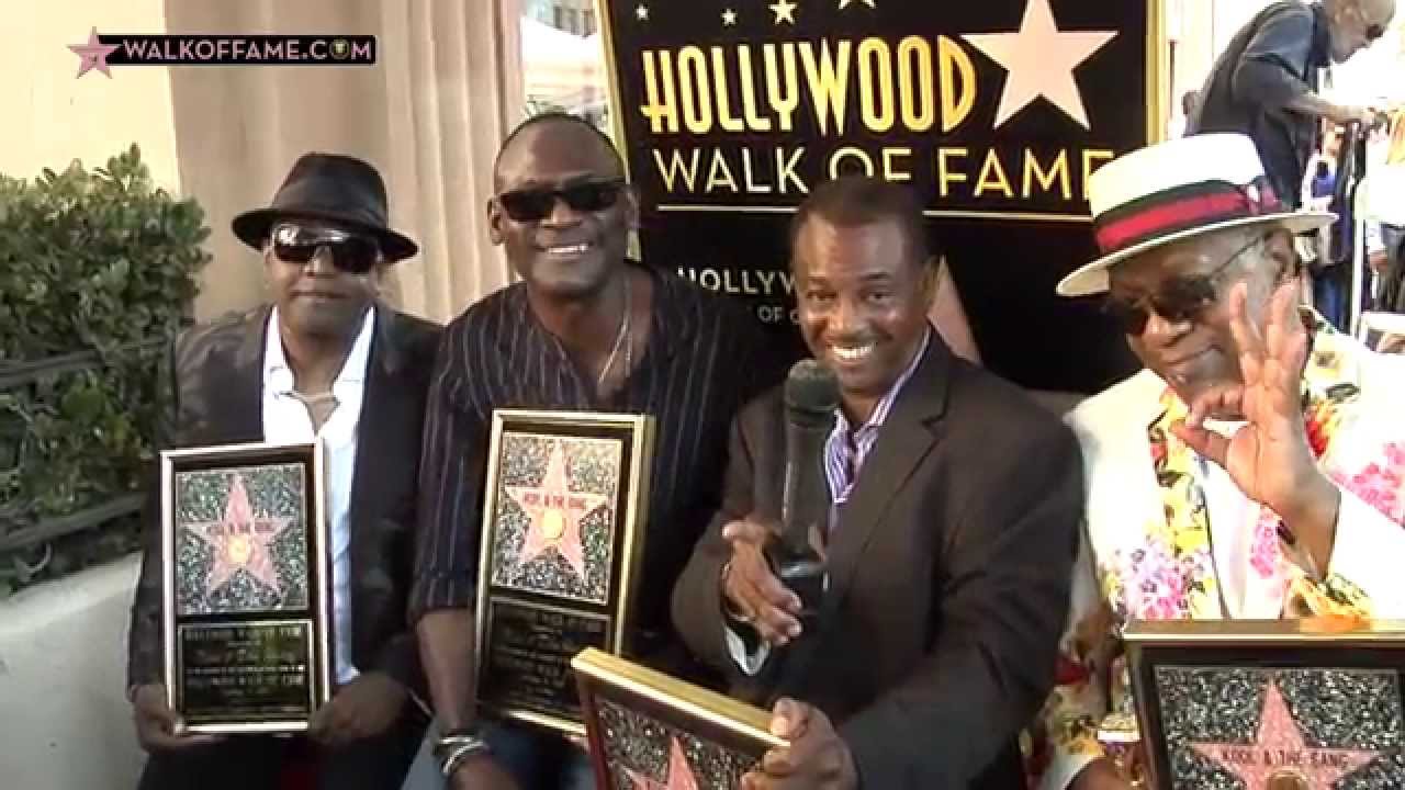 KOOL & THE GANG HONORED WITH HOLLYWOOD WALK OF FAME STAR