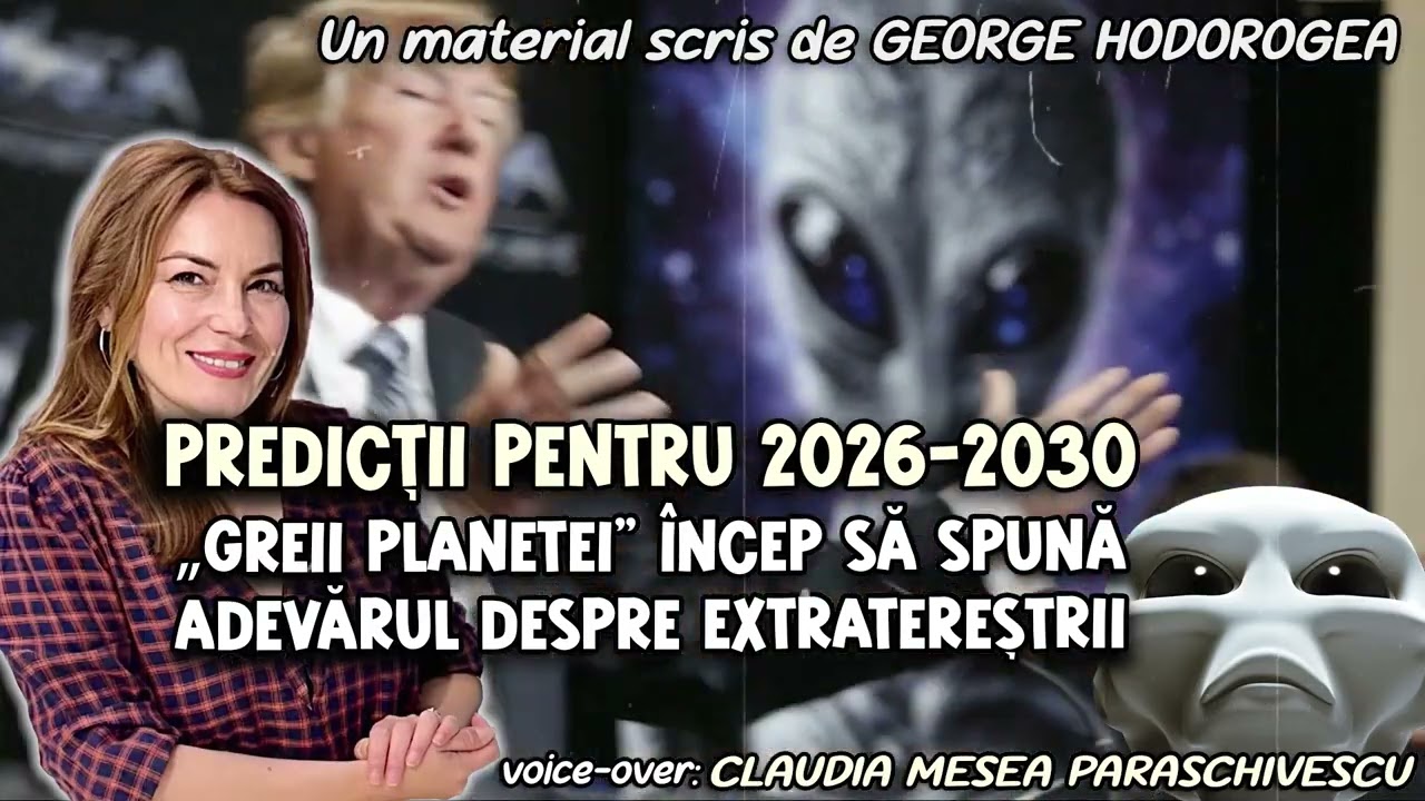 Predicții pentru 2026-2030 *„Greii planetei” încep să spună adevărul despre extratereștrii