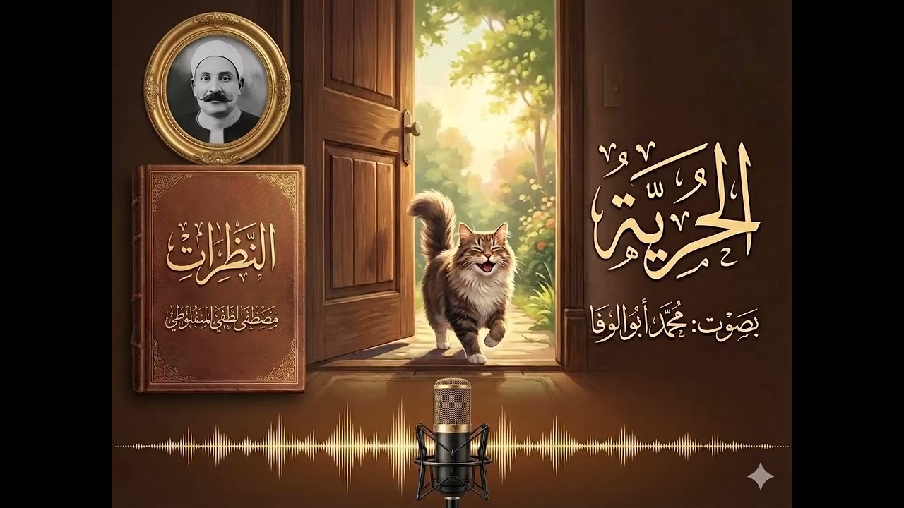 الحرية - من كتاب النظرات - لمصطفى لطفي المنفلوطي- قراءة صوتية