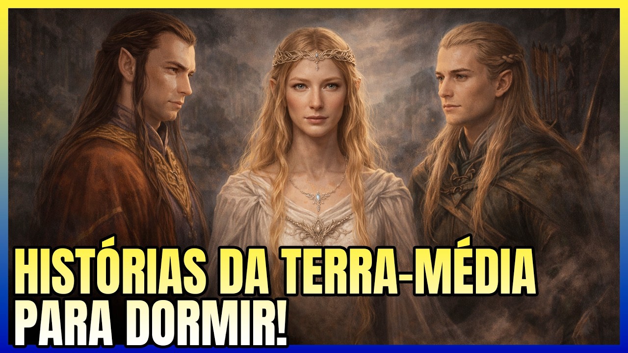 2h de contos sobre Galadriel, Elrond e Legolas! | Hist&oacute;rias para dormir