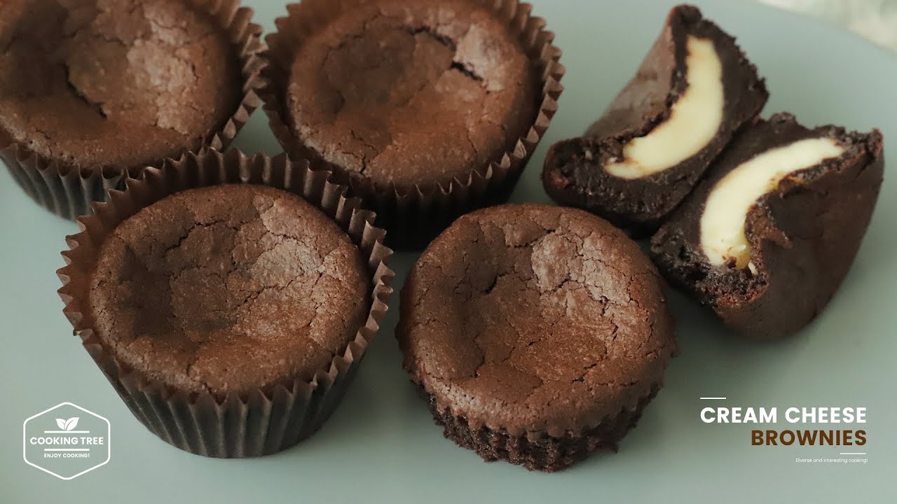 크림치즈 브라우니 만들기 : Cream Cheese Brownies Recipe | Cooking tree