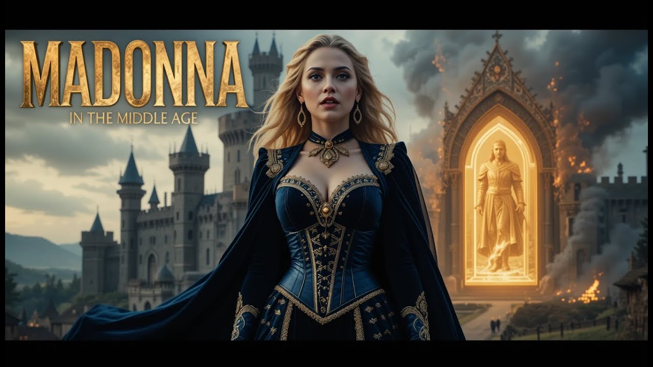 Madonna: The Medieval Time Traveler Who Changed Pop Forever#Adventure #royalintrigue #trojansecrets