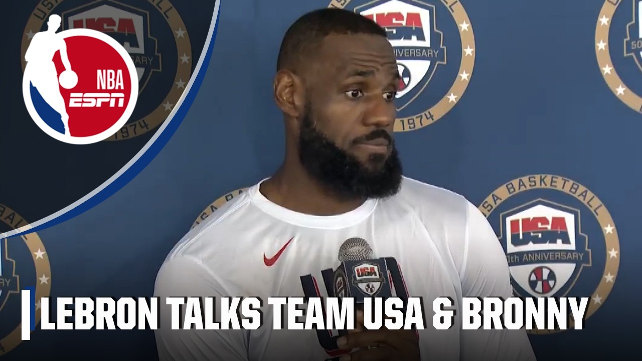 LeBron James wants to see Bronny grow during Summer League, not focus on stats | NBA on ESPN
