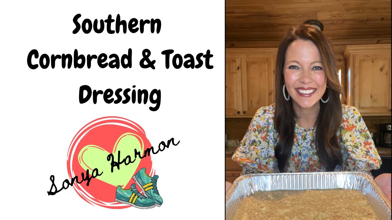 Southern Cornbread & Toast Dressing @sonyaharmoncookingadventures