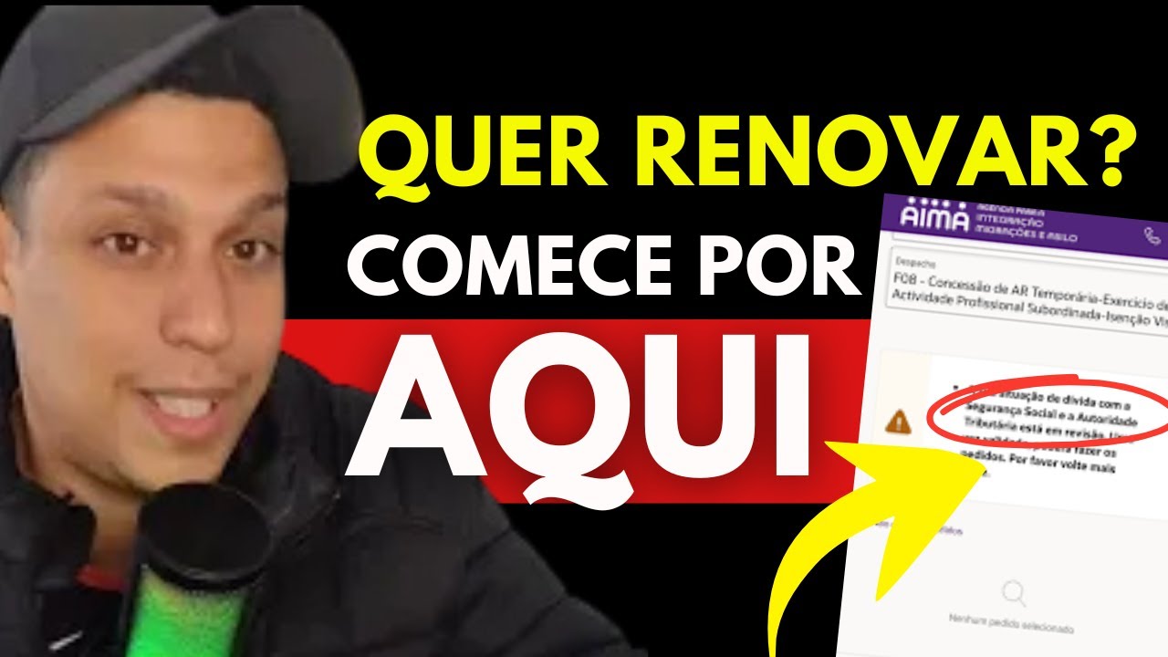 AIMA N&Atilde;O FUNCIONA! Como fazer a renova&ccedil;&atilde;o do titulo de residencia em Portugal?