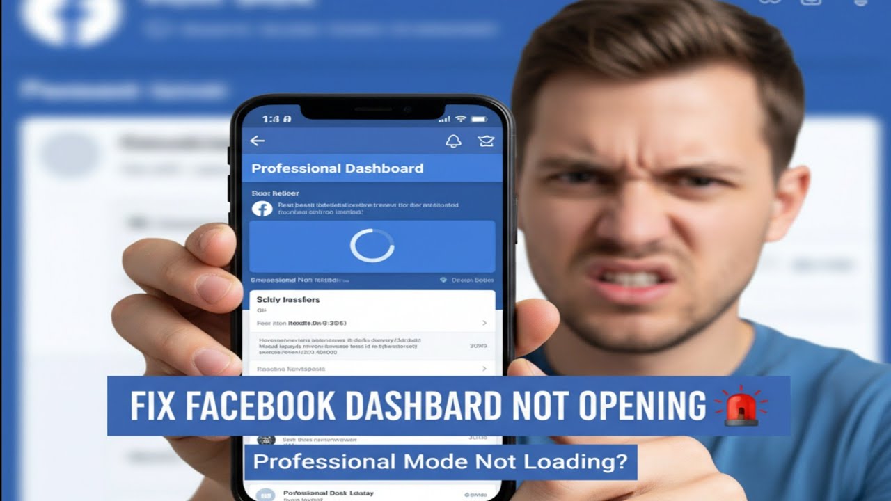 Исправлена ​​ошибка отображения панели управления Facebook Professional | проблема открытия 2025 ...