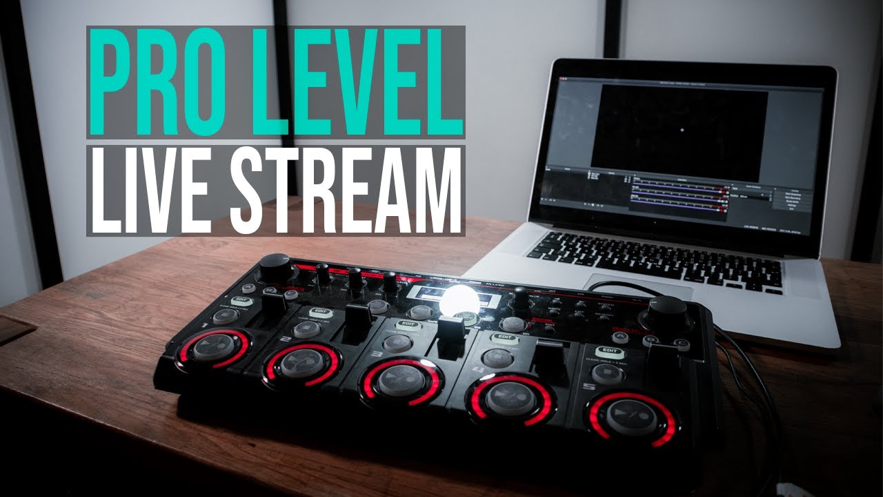BOSS RC-505 Live Stream Setup USB Audio Setup - Tutorial
