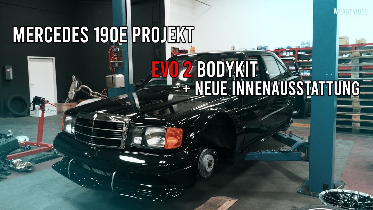 LEVELLA | Mercedes 190E Projekt - #4 | EVO 2 Bodykit + Neue Innenausstattung